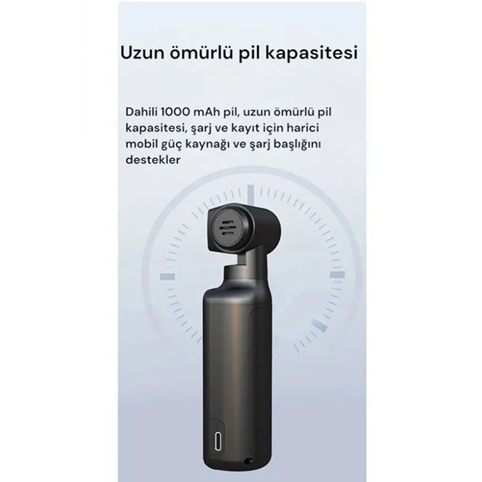 4k Ultra Hd 270° Döndürülebilir Su Geçirmez Wifi Vlog Spor Ve Aksiyon Kamerası