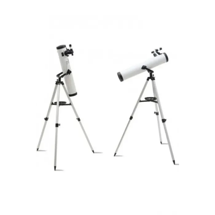 76x700 Profesyonel Aynalı  Uzay Teleskopubeyaz