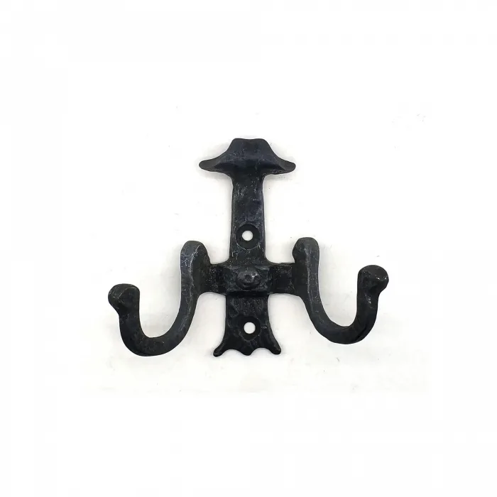 Antika Tarz Dekoratif Pirinç Gemici Askı - 85x94 Mm, Oksit