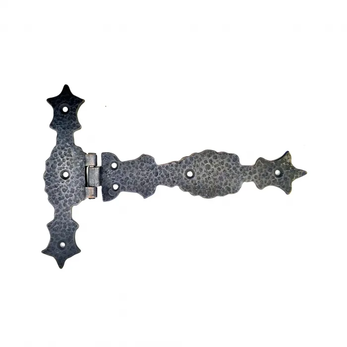 Antika Tarz Dekoratif Pirinç Kuyruklu Zambak Menteşe - 175x248 Mm, Oksit