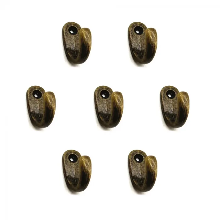 Büyük Tekli Fincan Askı, Dekor Askısı - Antik, 12x23x30 Mm