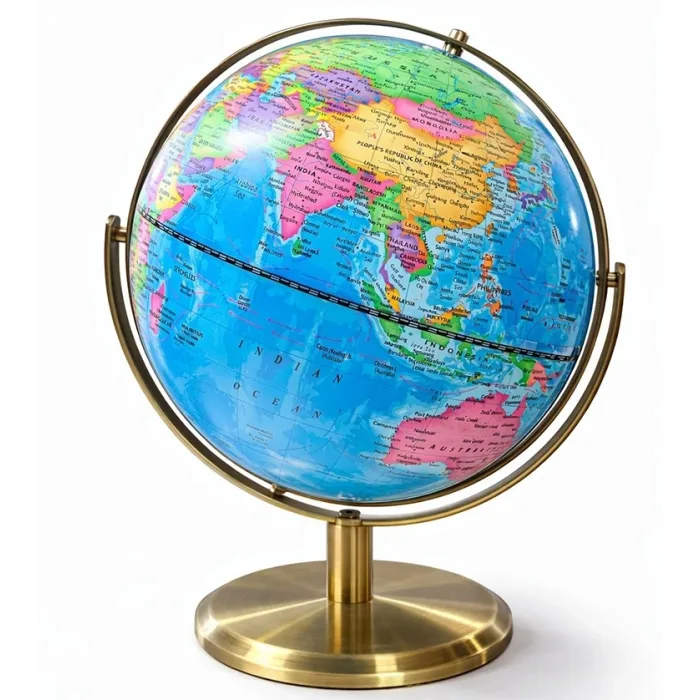 Dekoratif Masa Üstü Dünya Küre Alk5259