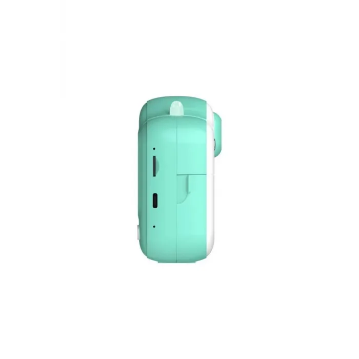 Dijital Video Kayıt Fotoğraf Çocuk Kamerası Anlık Termal Resim Kağıt Baskılı Mavi