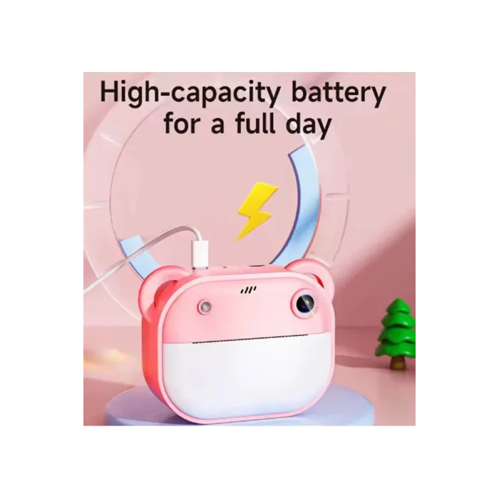 Dijital Video Kayıt Fotoğraf Çocuk Kamerası Anlık Termal Resim Kağıt Baskılı Vtn-09