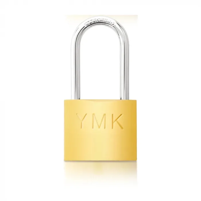 Eko Sarı Boyalı Uzun Kancalı Asma Kilit 25mm