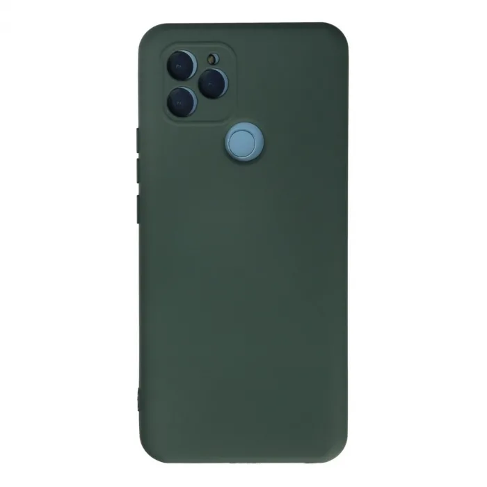 General Mobile Gm 21 Kılıf Nano İçi Kadife Silikon - Koyu Yeşil