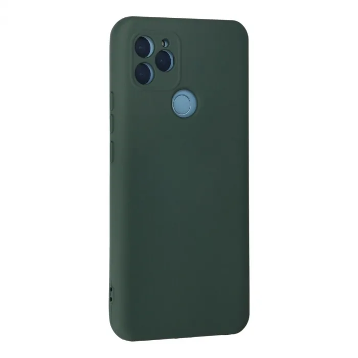 General Mobile Gm 21 Kılıf Nano İçi Kadife Silikon - Koyu Yeşil