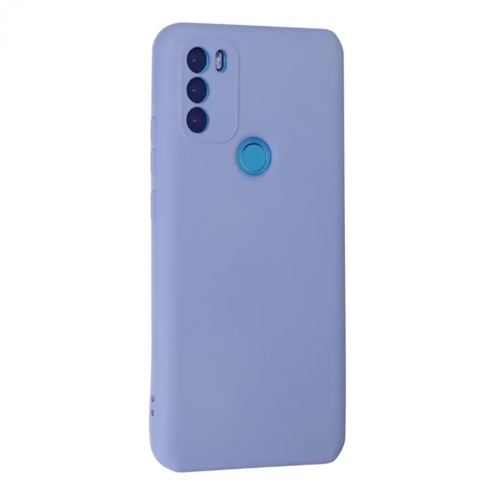General Mobile Gm 21 Plus Kılıf Nano İçi Kadife Silikon - Lila
