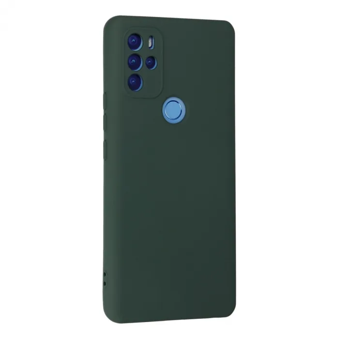 General Mobile Gm 21 Pro Kılıf Nano İçi Kadife Silikon - Koyu Yeşil