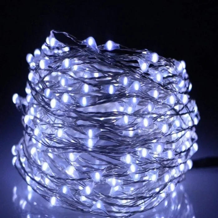 Greyder Gd957 Şerit Pilli Aydınlatma 3 Metre 30 Adet Beyaz Peri Led