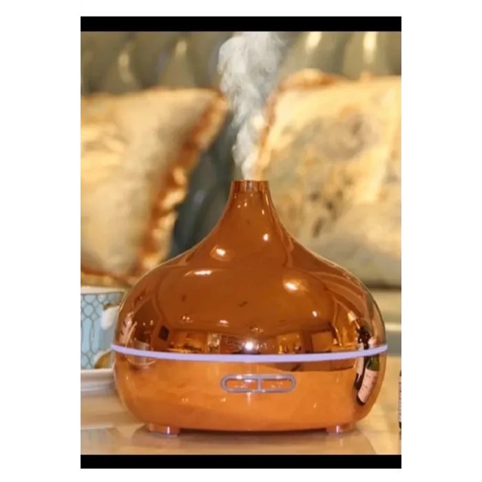 Hava Nemlendirici Parlak Gold Aromatik Oda Kokusu 550 Ml Kahve Aroma Difüzörü Buhar Nemlendırıcı