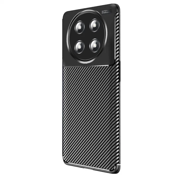 Honor Magic 7 Lite Kılıf Auto Focus Karbon Kapak - Siyah