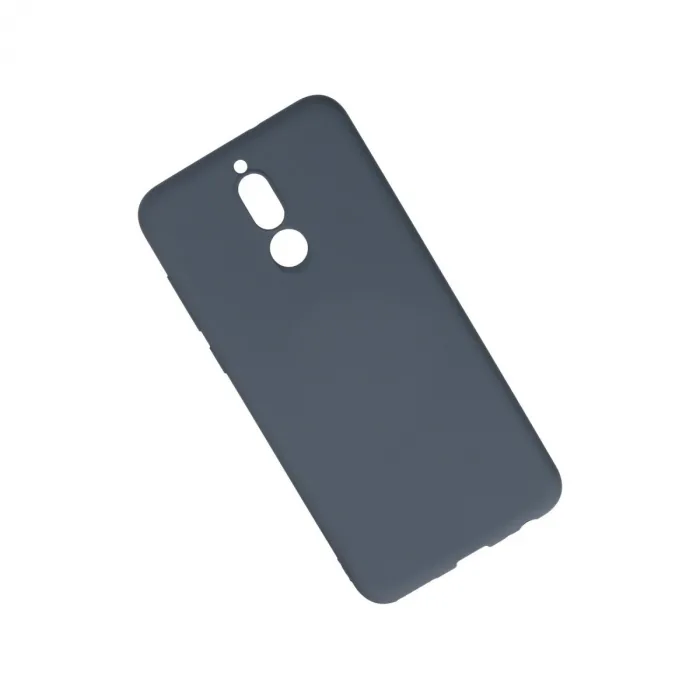 Huawei Mate 10 Lite Kılıf Nano İçi Kadife Silikon - Gri