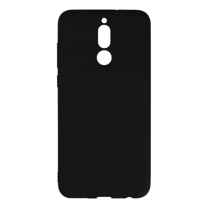 Huawei Mate 10 Lite Kılıf Nano İçi Kadife Silikon - Siyah