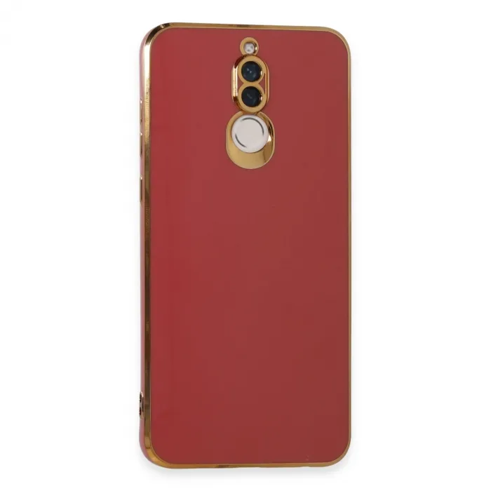 Huawei Mate 10 Lite Kılıf Volet Silikon - Kırmızı