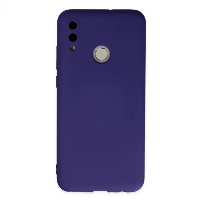 Huawei P Smart 2019 Kılıf Nano İçi Kadife Silikon - Mor