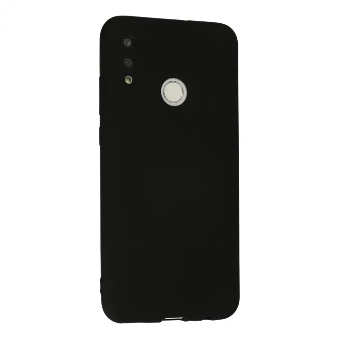 Huawei P Smart 2019 Kılıf Nano İçi Kadife Silikon - Siyah