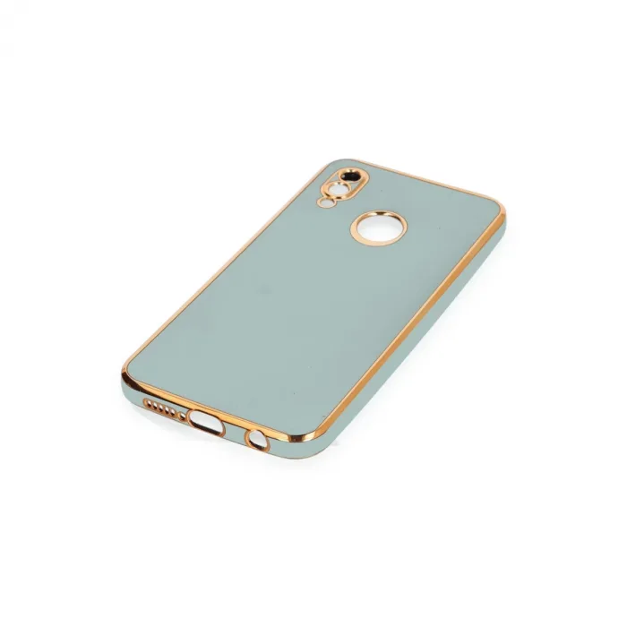 Huawei P20 Lite Kılıf Volet Silikon - Açık Yeşil