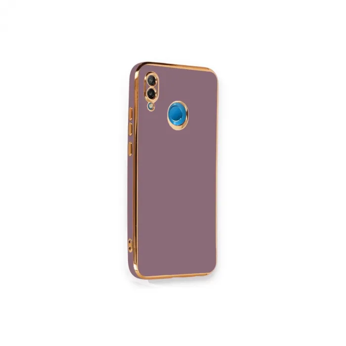 Huawei P20 Lite Kılıf Volet Silikon - Mor