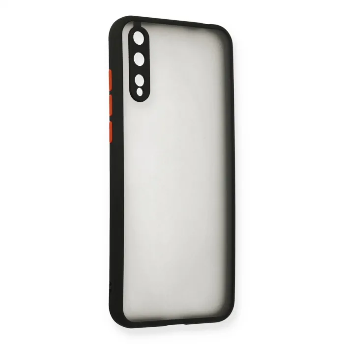 Huawei P40 Lite E Kılıf Montreal Silikon Kapak - Siyah