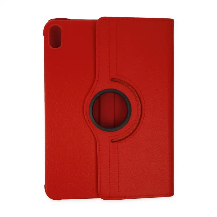 İpad 2022 10.9 (10.nesil) Kılıf 360 Tablet Deri Kılıf - Kırmızı