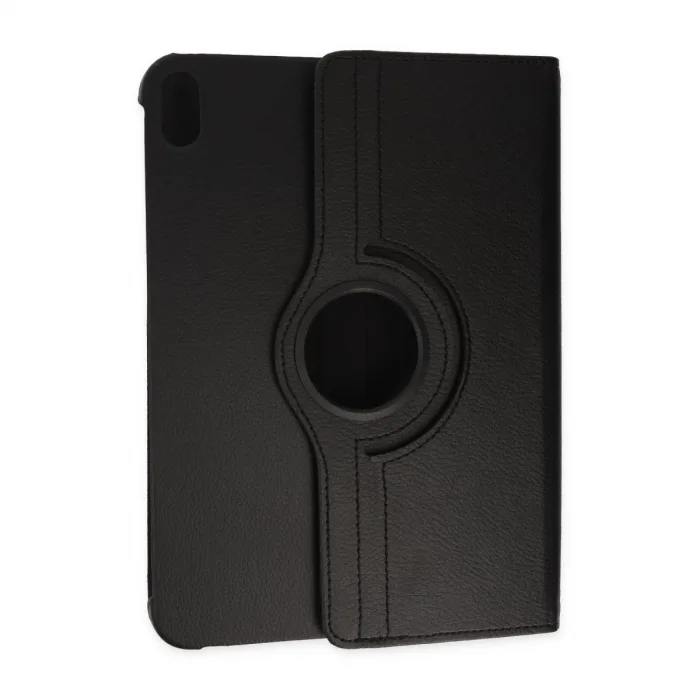 İpad 2022 10.9 (10.nesil) Kılıf 360 Tablet Deri Kılıf - Siyah