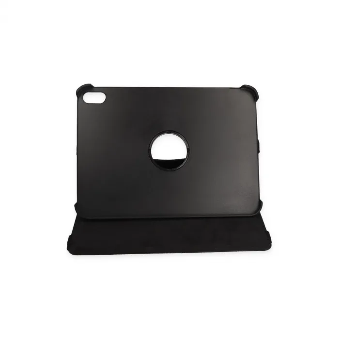 İpad 2022 10.9 (10.nesil) Kılıf 360 Tablet Deri Kılıf - Siyah