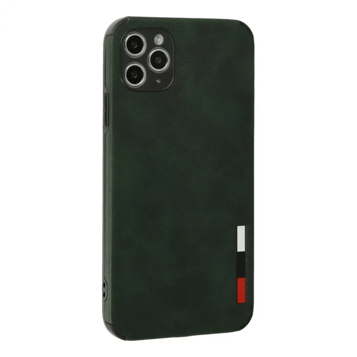 İphone 11 Pro Kılıf Loop Deri Silikon - Yeşil