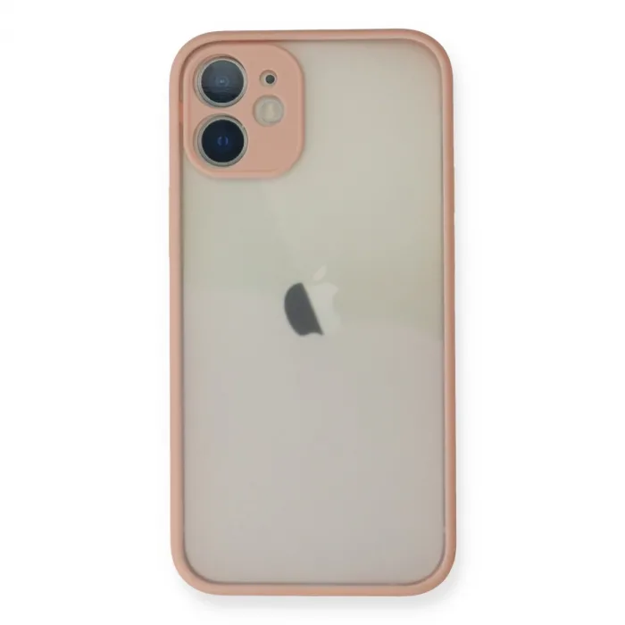 İphone 11 Pro Max Kılıf Montreal Silikon Kapak - Pembe