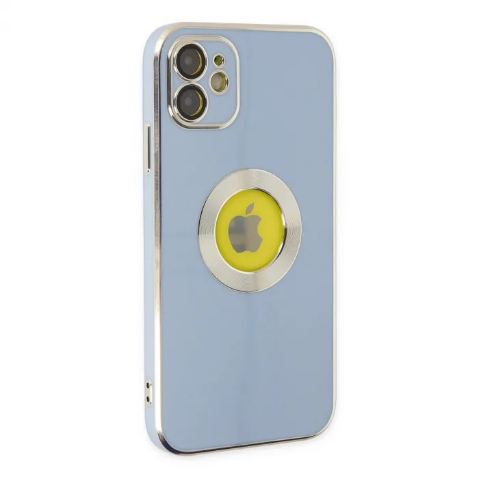 İphone 12 Kılıf Store Silikon - Sierra Blue