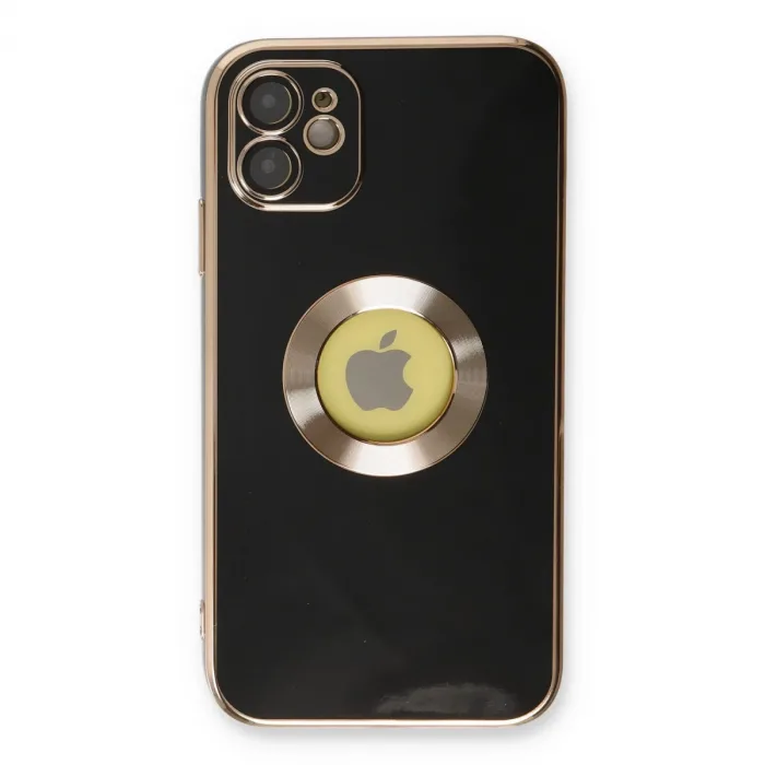 İphone 12 Kılıf Store Silikon - Siyah