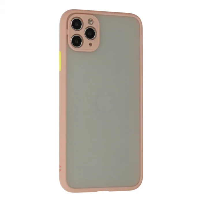 İphone 12 Pro Kılıf Montreal Silikon Kapak - Pembe