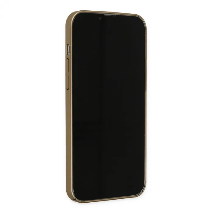 İphone 13 Pro Kılıf Jack Magneticsafe Lens Silikon - Gold