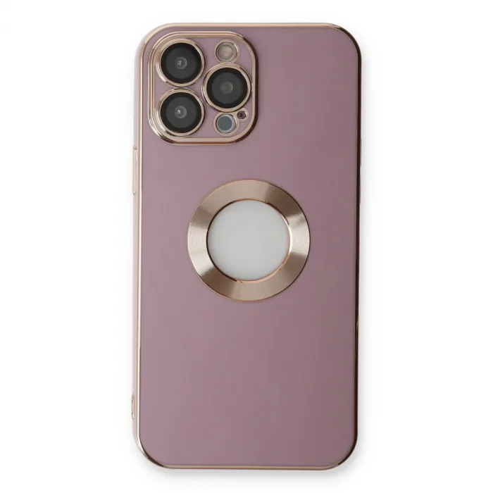 İphone 13 Pro Kılıf Store Silikon - Mor