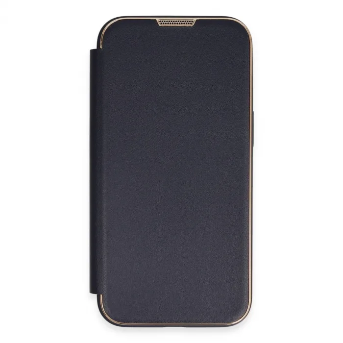 İphone 14 Pro Kılıf Dolpin Kapaklı - Lacivert