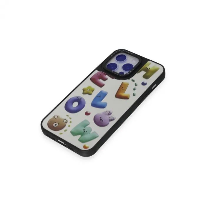 İphone 15 Pro Max Kılıf Mirror Desenli Kapak - Mirror - 15