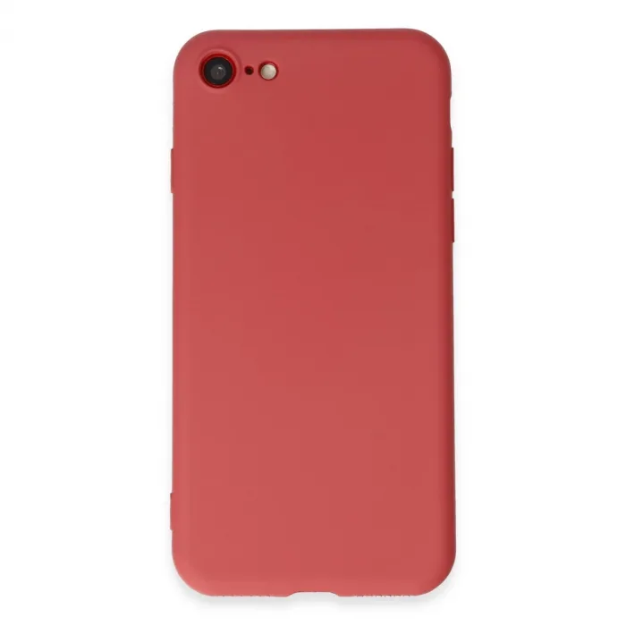 İphone 7 Kılıf First Silikon - Kiremit