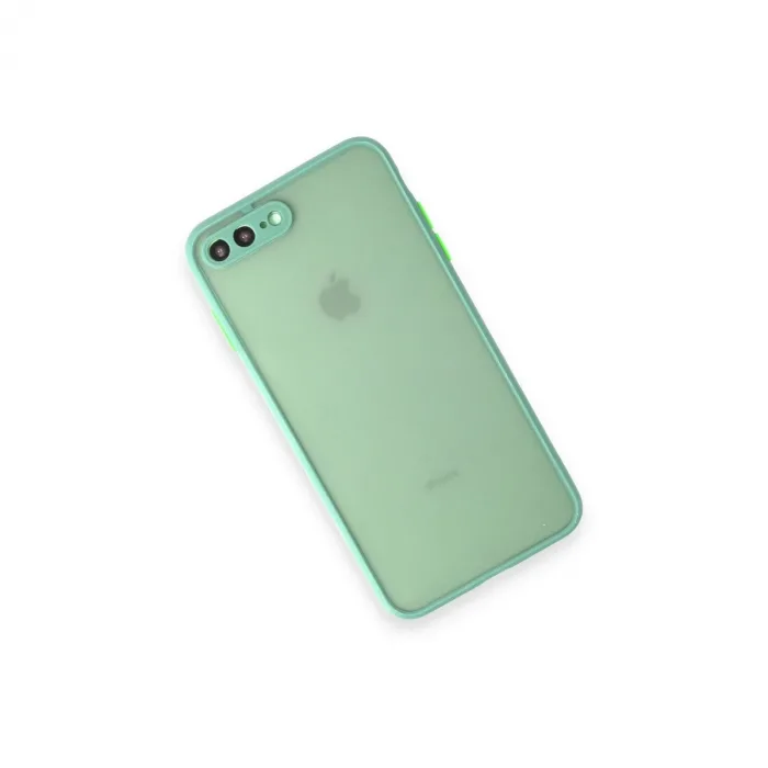 İphone 7 Plus Kılıf Montreal Silikon Kapak - Turkuaz