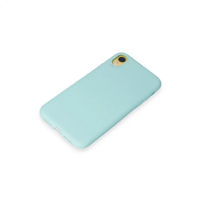 İphone Xr Kılıf First Silikon - Turkuaz