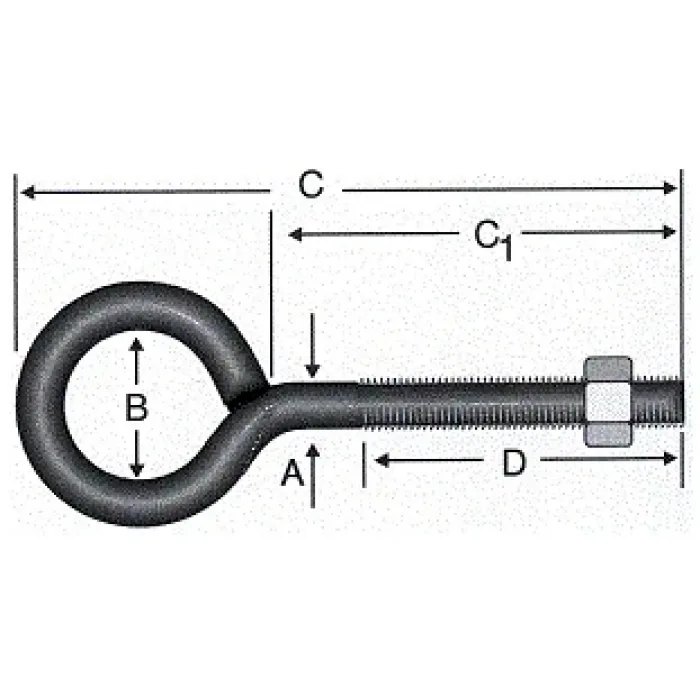 Kaynaklı Civata M8x160 - 50 Adet