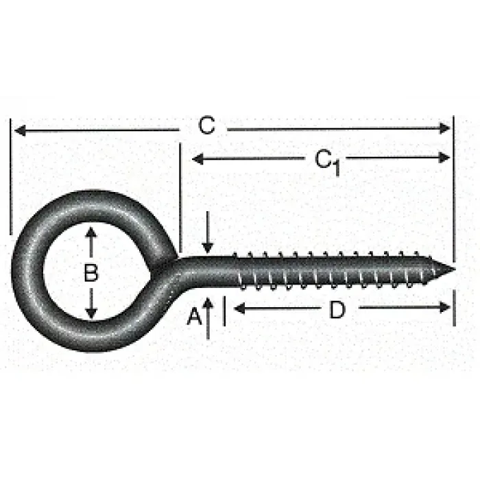 Kaynaklı Vida 8x160 - 50 Adet