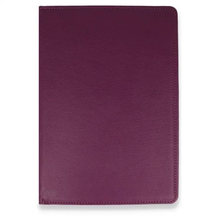 Lenovo M10 Fhd Plus X606f Kılıf 360 Tablet Deri Kılıf - Mürdüm