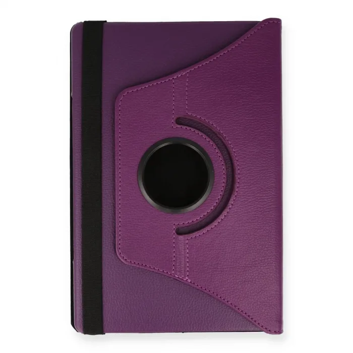 Lenovo M10 Fhd Plus X606f Kılıf 360 Tablet Deri Kılıf - Mürdüm