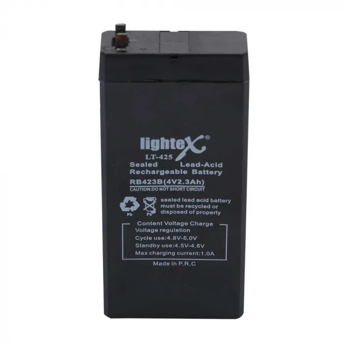 Lightex Lt-425 4v 2.3ah Işıldak Fener Aküsü