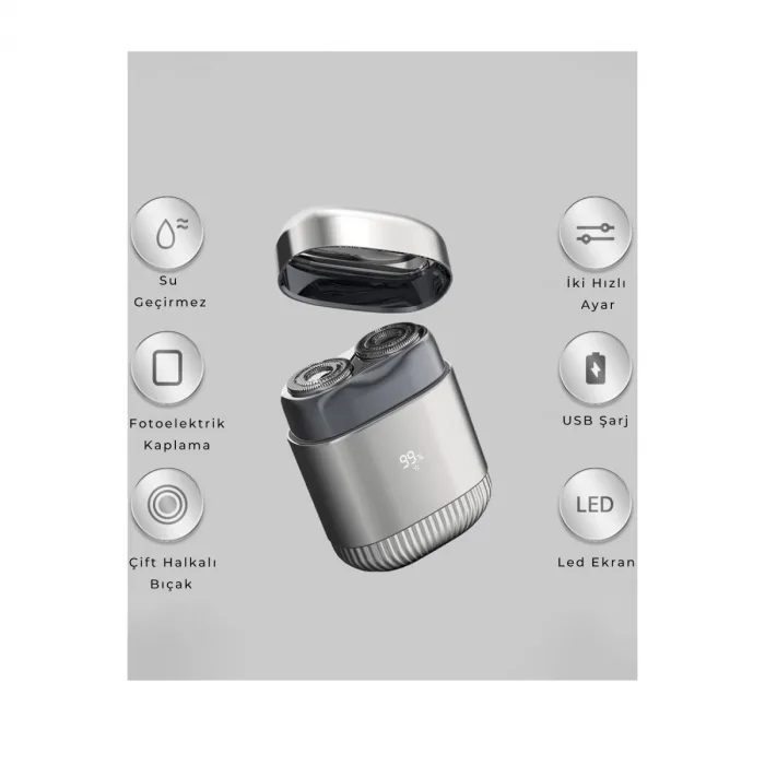 Newface Cb-s2 Tıraş Makinesi - Gümüş