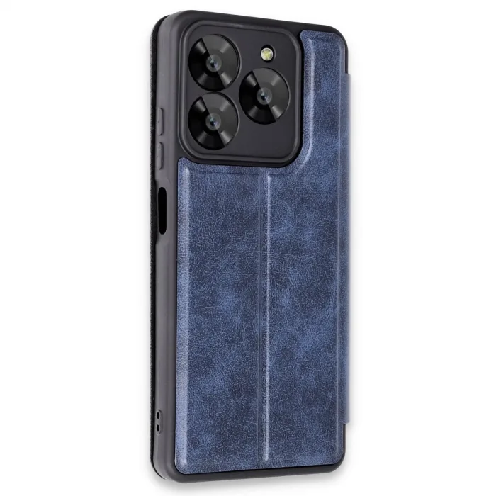 Newface General Mobile Era 30 Kılıf Flip Cover - Lacivert