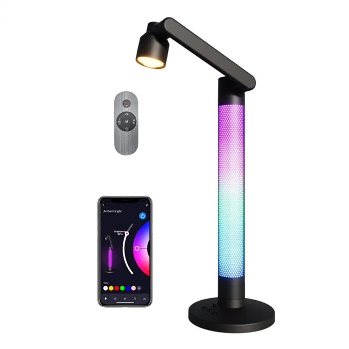 Newface Hfw002 Rgb Masaüstü Dekoratif Lamba - Siyah