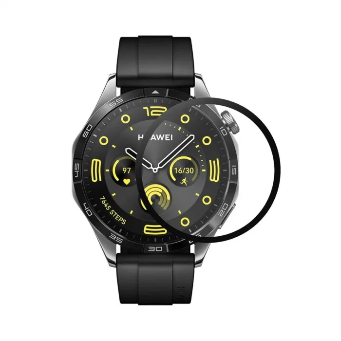 Newface Huawei Gt4 46mm 22mm Polymer Nano Ekran Koruyucu - Şeffaf