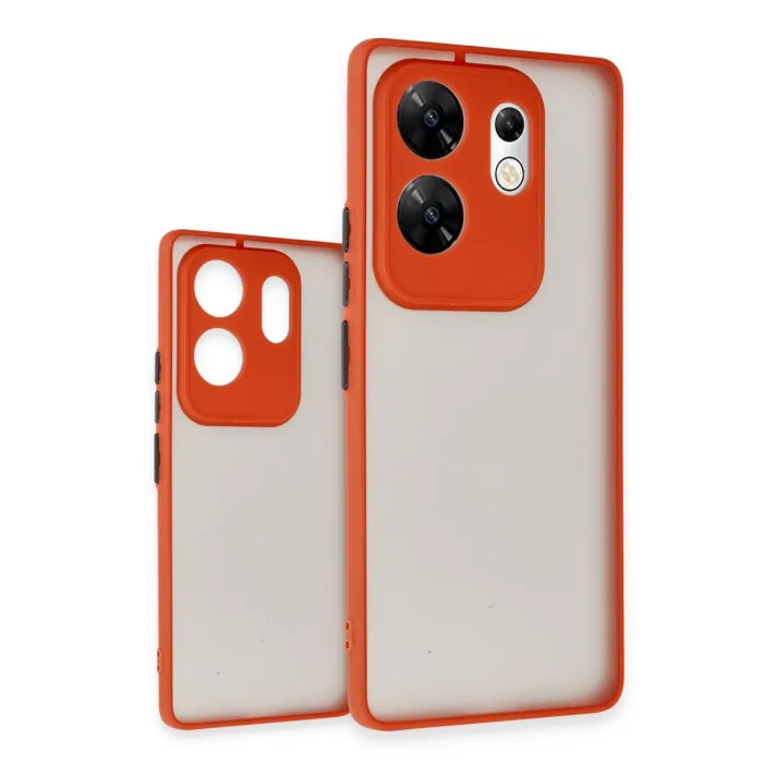 Newface İnfinix Zero 30 4g Kılıf Montreal Silikon Kapak - Kırmızı