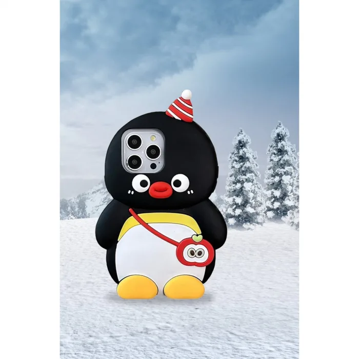 Newface İphone 15 Pro Kılıf Poky Karakter Silikon Kapak - Desen 12